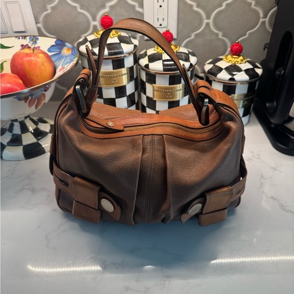 Leather Michael Kors shoulder purse - Picture 4 of 13